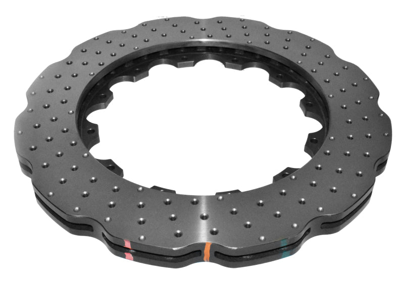 DBA 09-11 Volkswagen CC 3.6L Front 5000 Series Drilled & Slotted Ring