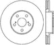StopTech Power Slot 00-05 Celica GTS/ 01-05 GT/ 05-09 Scion tC CRYO Front Right Rotor