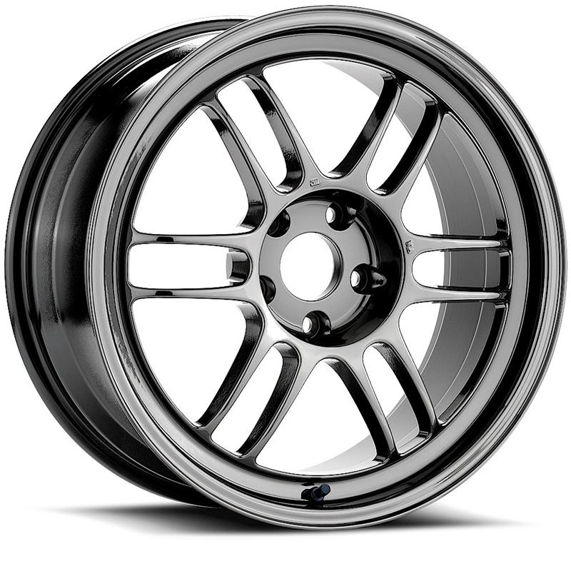 Enkei RPF1 17x7 4x100 43mm Offset 73mm Bore Brilliant Coating Wheel  Miata 4-Lug/Honda & Acura 4-Lug