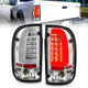 ANZO 95-00 Toyota Tacoma LED Taillights Chrome Housing Clear Lens (Pair)