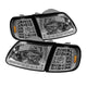 xTune Ford F150 97-03 Crystal Headlights w/ Clear LED Corners Chrome HD-ON-FF15097-LED-SET-C