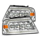 AlphaRex 04-08 Ford F150 / 06-08 Lincoln Mark LT NOVA LED Proj Headlights Chrome w/Activ Light/Seq