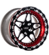 Belak 13x10 / 5in BS / 5x100 BP / High Pad / Series 3 Wheel - Double Beadlock