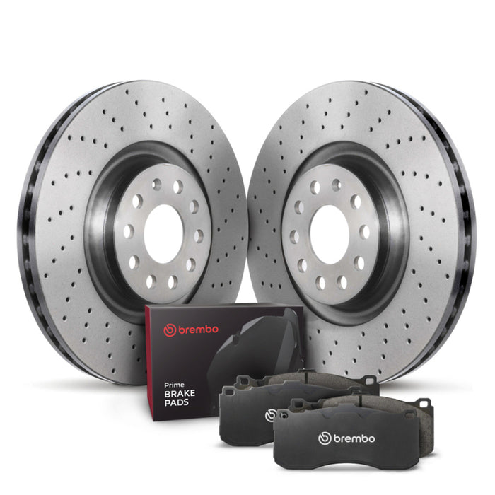 Brembo 09-15 Audi TT Quattro/ Volkswagen Golf R/ Audi TTS Quattro Front NAO Brake Pad