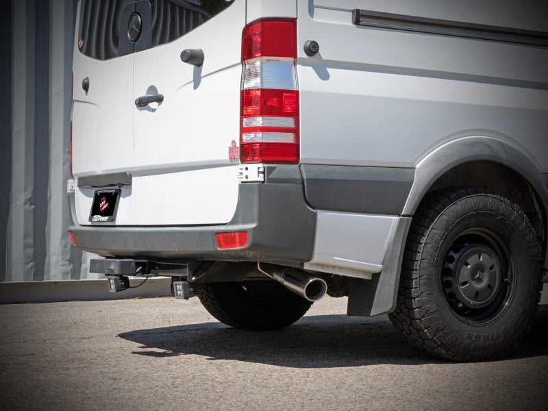 aFe Vulcan Series 3in 304SS DPF-Back Exhaust w/ Polished Tip 14-18 Mercedes-Benz Sprinter 2500