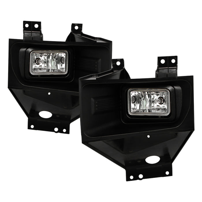 Spyder 17-19 Ford F2540/F350 SD OEM Style LED Fog Lights w/Switch - Clear (FL-FF25017-C)