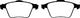 EBC 08-10 Volvo S60 2.5 Turbo T5 Greenstuff Front Brake Pads