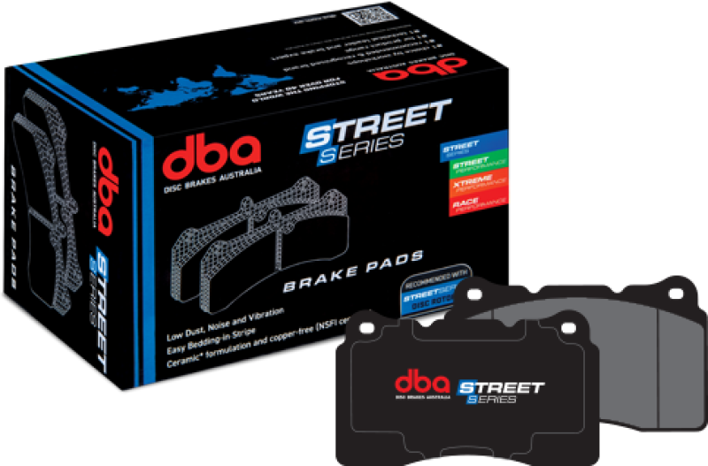 DBA 11-18 Volkswagen Touareg Street Series Front Brake Pads