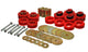 Energy Suspension Cab Mount Set - Std Cab - Red