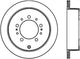 StopTech Sport Slot 08-13 Lexus LX450/470/570 / 07-12 Toyota Tundra Slotted Right Rear CRYO Rotor