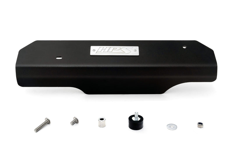HPS Belt Cover - 2015-2021 Subaru WRX 2.0L Turbo - Black (71-102WB)