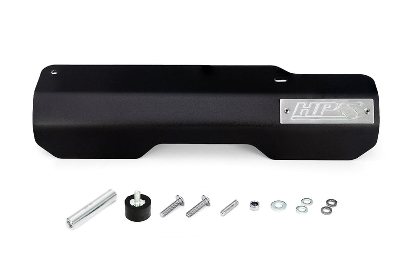 HPS Belt Cover - 2022-2024 Subaru WRX 2.4L Turbo - Black (71-103WB)