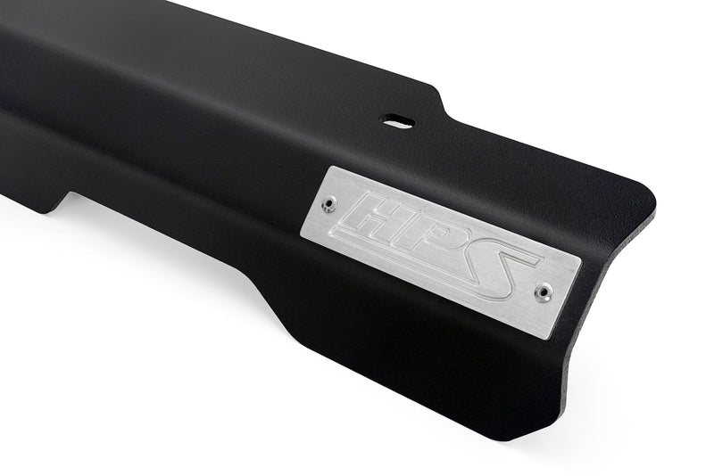 HPS Belt Cover - 2022-2024 Subaru WRX 2.4L Turbo - Black (71-103WB)