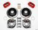 Wilwood Dynapro Low-Profile 11.00in P-Brake Kit Drill-Red Chevy 12 Bolt 2.75in Off w/ C-Clips
