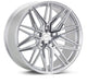 Vossen HFX-1 20x10.5 - 5x112 - ET45 - Deep - 66.5 - Silver Polished Wheel