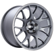 BBS CH-R 19x12 5x130 ET45 CB71.6 Satin Titanium Polished Rim Protector Wheel