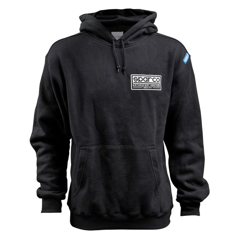Sparco Sweatshirt Hooded Heritage Blk Xl