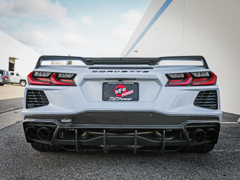 aFe CONTROL Rear Tow Hook Chevrolet Corvette (C8) 20-25 V8-6.2L- Gray