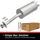 BRE Exhaust 12-15 Civic 1.8L Muffler Kit