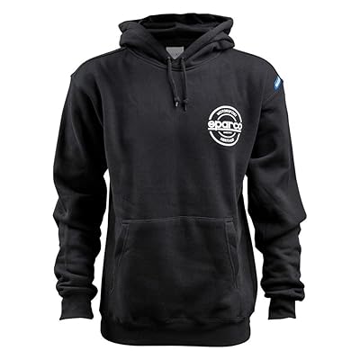 Sparco Sweatshirt Hooded S-Seal Blk Xlrg