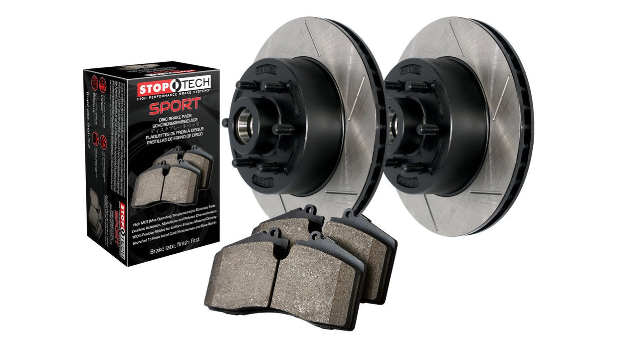 StopTech Truck Axle Pack Slotted - Front