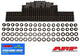 ARP SB Chevy, w/-12 rollover Brodix angle mill MX, head stud kit