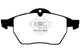 EBC 99-02 Saab 9-3 Convertible Ultimax2 Front Brake Pads