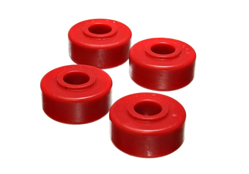 Energy Suspension 79-93 Dodge D-50 2WD / 87-96 Mitsubishi 2WD PU Red Front Strut Rod Bushing Set