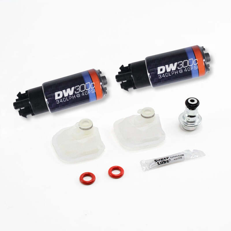 DeatschWerks 09-15 Cadillac CTS-V DW300c (2) 340 LPH In-Tank Fuel Pumps w/ Install Kit