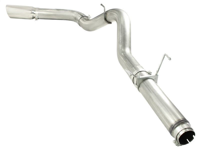 aFe Atlas Exhaust DPF-Back Aluminized Steel Exhaust Dodge Diesel Trucks 07.5-12 L6-6.7L Polished Tip