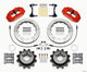 Wilwood Narrow Superlite 4R Rear Kit 12.88in Red 99-05 WRX / 99-07 Impreza