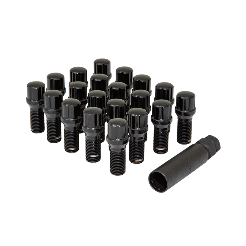 Gorilla 5LUG 14-1.50 SPLINE BOLT WIK BLK 27MM