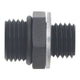 DeatschWerks 6AN ORB Male to M12 X 1.5 Metric Male (Incl O-Ring and Washer) - Anodized Matte Black
