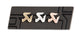 Akrapovic Cut copper/silver/brass pin set