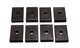 Energy Suspension Pad - Firm - 2-7/16in L x 1-5/8in W x 15/32 ID x 1/2in H - Black