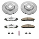 Power Stop 06-09 Cadillac XLR Front Z26 Street Warrior Brake Kit