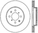 StopTech Power Slot 90-01 Integra / 93-05 Civic EX/93-97 Civic Si Fr Left Slotted CRYO-STOP Rotor