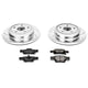 Power Stop 11-19 Dodge Durango Rear Z23 Evolution Sport Brake Kit