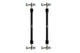 Eibach Front Anti-Roll End Link Kit 17-19 Honda Civic Type R