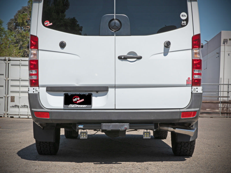 aFe Vulcan Series 3in 304SS DPF-Back Exhaust w/ Polished Tip 14-18 Mercedes-Benz Sprinter 2500