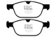 EBC 08+ Volvo XC60 3.0 Turbo Greenstuff Front Brake Pads