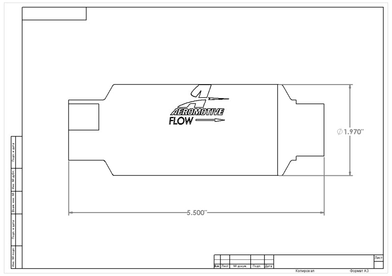 Aeromotive In-Line Filter - (AN-10) 100 Micron SS Element