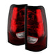xTune Chevy Silverado 1500-2500-3500 03-06 OEM Style Tail Lights Red Clear ALT-JH-CS03-OE-RC