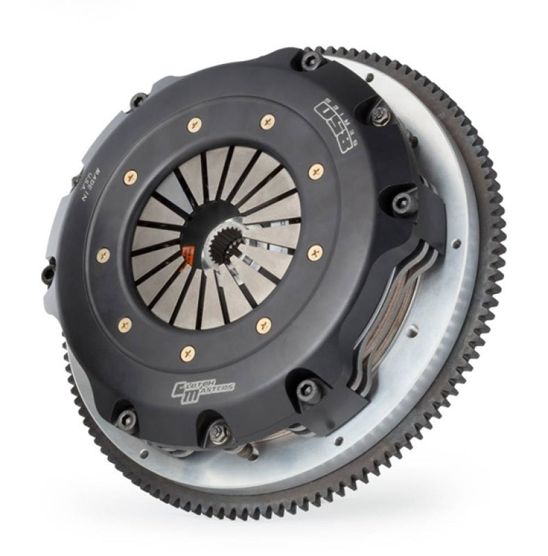 Clutch Masters 01-05 Porsche 996 3.6L Turbo Race Twin Disc Clutch Kit w/ Steel Flywheel