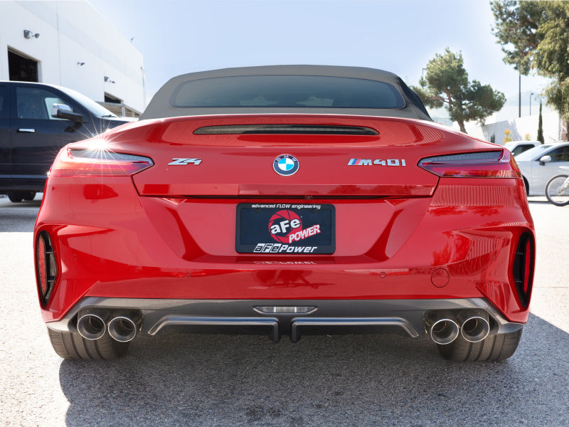 aFe 19-24 BMW Z4 M40i (G29) L6-3.0L (t) B58 MACH Force-Xp 3in to 2-1/2in SS CB Exhaust - Polished