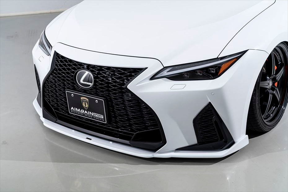 Aimgain Sport Lexus IS 21+ F-Sport Front Under Spoiler (FRP/Carbon)