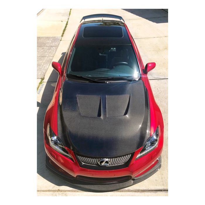 NOVEL Racing Japan Carbon Fiber Hood / Cooling Bonnet for Lexus IS-F (CFRP)