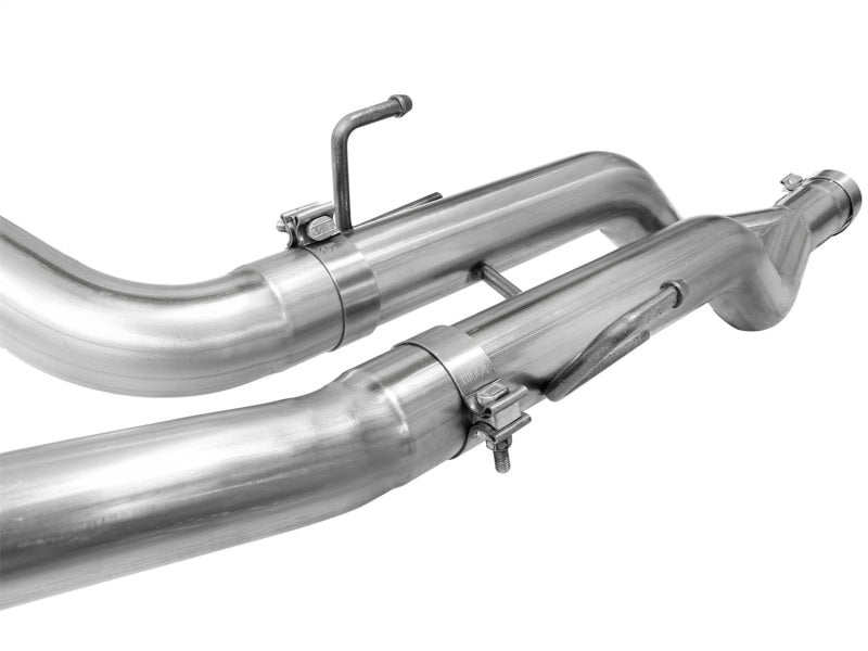 aFe MACHForce XP DPF-Back Exhaust 3in SS w/ 6in Black Tips 2014 Dodge Ram 1500 V6 3.0L EcoDiesel