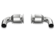 Akrapovic 10-13 Porsche 911 Turbo/Turbo S (997) Link Pipe Set w/ Cat (Titanium)