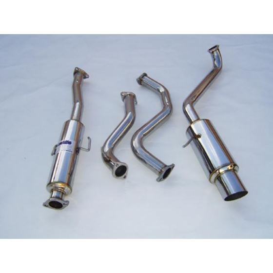 Invidia 88-91 CRX EF8 60mm (101mm tip) N1 Cat-back Exhaust